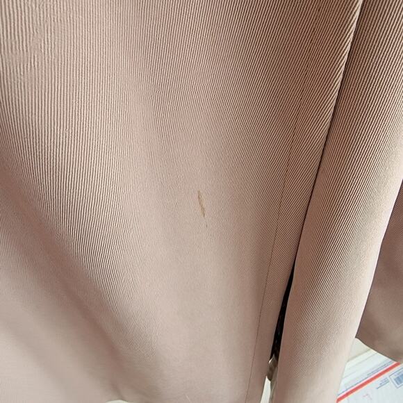 Gallery Vintage Long Sleeve Button Front Belted Trench Coat - Picture 2 of 7